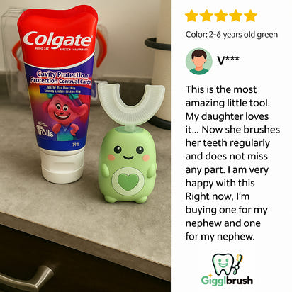 Gigglbrush™ Smart Sonic Toothbrush – Gentle, Fast & Full of Giggles